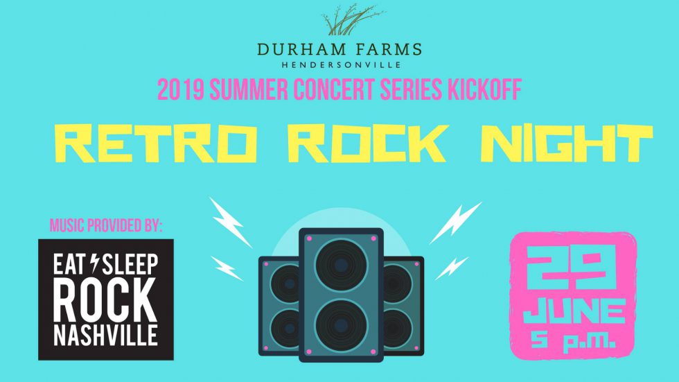 Summer Concert Series: Retro Rock Night